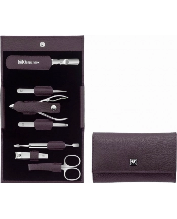 Zestaw podróżny ZWILLING Classic Inox 97646-008-0 - fioletowe etui 7 elementów nr 1