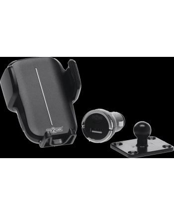 Ładowarka Kram  KRAM Fix2Car 15W Wireless Charger 61-86mm Swivel