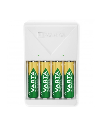 Varta Ładowarka do akumulatorów Plug Charger 57657101451 + 4 akumulatory AA 2100 mAh nr 1