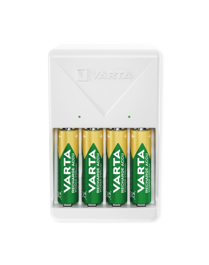 Varta Ładowarka do akumulatorów Plug Charger 57657101451 + 4 akumulatory AA 2100 mAh główny