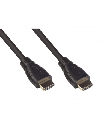 GOOD CONNECTIONS KABEL HIGH-SPEED-HDMI 2.0B Z ETHERNET - 4K UHD @60HZ - 18 GBIT/S - IDEALNY DO GIER I MULTIMEDIÓW - POZŁACANY WTYK, POTRÓJNE EKRANOWAN