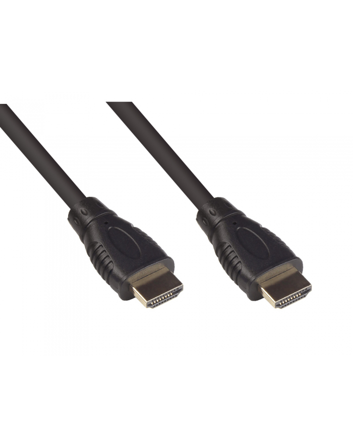 GOOD CONNECTIONS KABEL HIGH-SPEED-HDMI 2.0B Z ETHERNET - 4K UHD @60HZ - 18 GBIT/S - IDEALNY DO GIER I MULTIMEDIÓW - POZŁACANY WTYK, POTRÓJNE EKRANOWAN główny