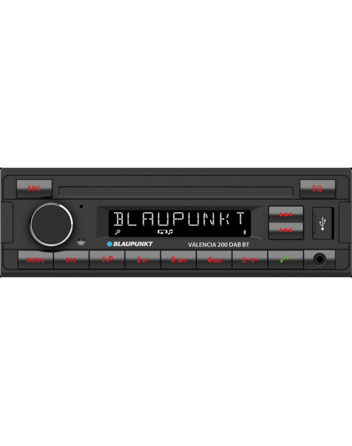 Blaupunkt Radio Samochodowe Valencia 200 Dab Bt, 4 X 40 W główny
