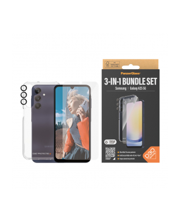 Panzerglass Bundle Galaxy A25 5G Case Glas Lens