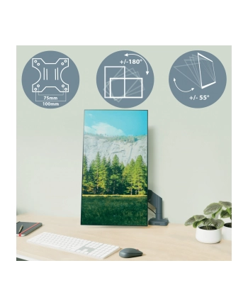 Leitz Uchwyt Biurkowy Na 2 Monitory 17 - 32 (65380089)