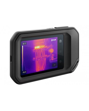 FLIR KAMERA TERMOWIZYJNA Z TECHNOLOGIĄ POPRAWY OBRAZU MSX WI-FI I ŁĄCZNOŚCIĄ W CHMURZE, 160X120PX, DO 400STC, FOV 54X42ST, C5