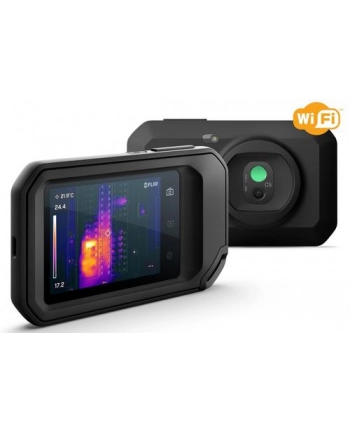 FLIR KAMERA TERMOWIZYJNA Z TECHNOLOGIĄ POPRAWY OBRAZU MSX WI-FI I ŁĄCZNOŚCIĄ W CHMURZE, 160X120PX, DO 400STC, FOV 54X42ST, C5