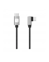 TECHLY Kabel USB 2.0 Typ-C USB-C Kątowy 2m 3A do Szybkiego Ładowania - nr 1