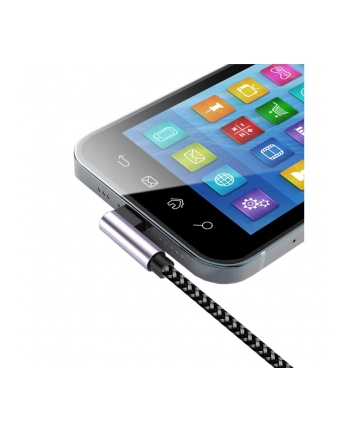 TECHLY Kabel USB 2.0 Typ-C USB-C Kątowy 2m 3A do Szybkiego Ładowania nr 2