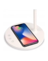 TECHLY Lampka LED Biurkowa Dotykowa Ściemniana z Ładowarką Indukcyjną 15W - nr 15