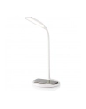 TECHLY Lampka LED Biurkowa Dotykowa Ściemniana z Ładowarką Indukcyjną 15W - nr 1