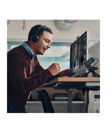 hp inc. HP Poly Voyager Focus 2 Microsoft Teams Certified USB-C-C Headset +USB-C/A Adapter + Charging Stand No localization nr 1