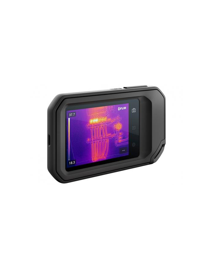 FLIR KAMERA TERMOWIZYJNA Z TECHNOLOGIĄ POPRAWY OBRAZU MSX WI-FI I ŁĄCZNOŚCIĄ W CHMURZE, 160X120PX, DO 400STC, FOV 54X42ST, C5 główny