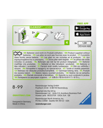 ravensburger Gravitrax - Power Dodatek Kaskada