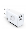 TECHLY Podwójna Ładowarka USB 2x USB 12W max. 2.4A 5V Mocna do Telefonu - nr 4