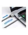 TECHLY Kabel USB 2.0 Typ-C na Typ-A 2m 3A Szybkie Ładowanie w Oplocie - nr 6