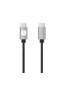 TECHLY Kabel USB 2.0 Typ-C USB-C 50cm 3A Szybkie Ładowanie w Oplocie - nr 2