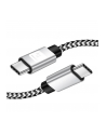 TECHLY Kabel USB 2.0 Typ-C USB-C 50cm 3A Szybkie Ładowanie w Oplocie - nr 3