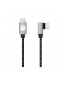 TECHLY Kabel USB 2.0 Typ-C USB-C Kątowy 50cm 3A do Szybkiego Ładowania - nr 1