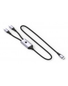 TECHLY Podwójny Kabel USB-C 100W 2x USB-C do Szybkiego Ładowania PD QC PPS - nr 8