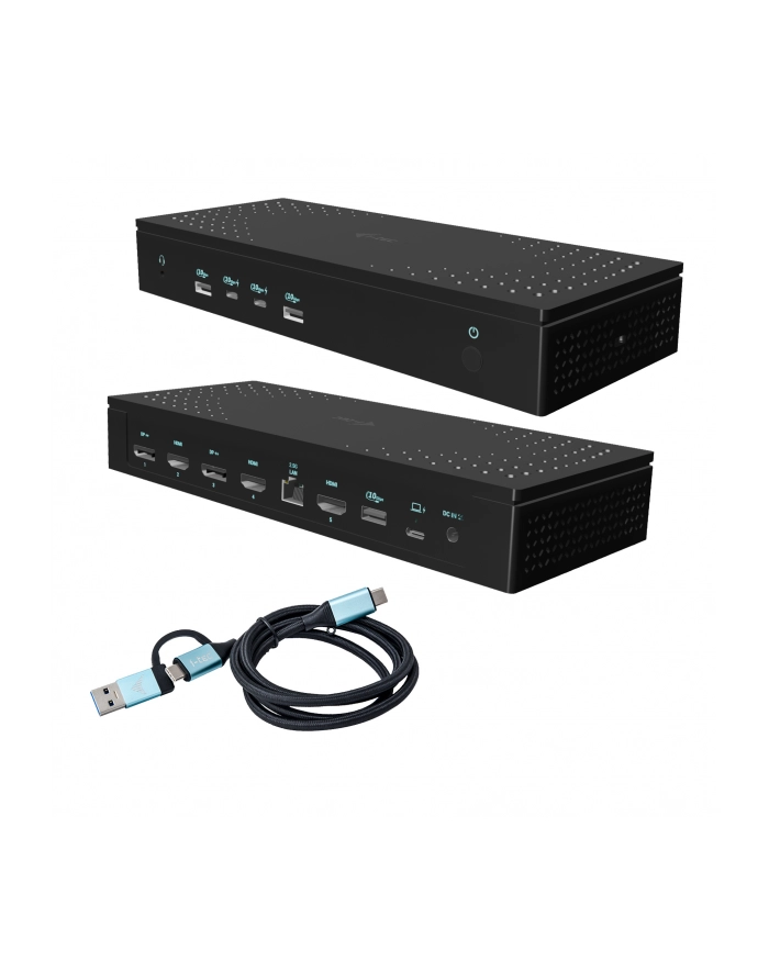 i-tec Stacja dokująca Universal 5x 4K/60Hz Display Power Delivery 100W główny