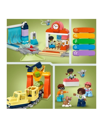 LEGO 10428 DUPLO TOWN Duży interaktywny pociąg miejski nr 1
