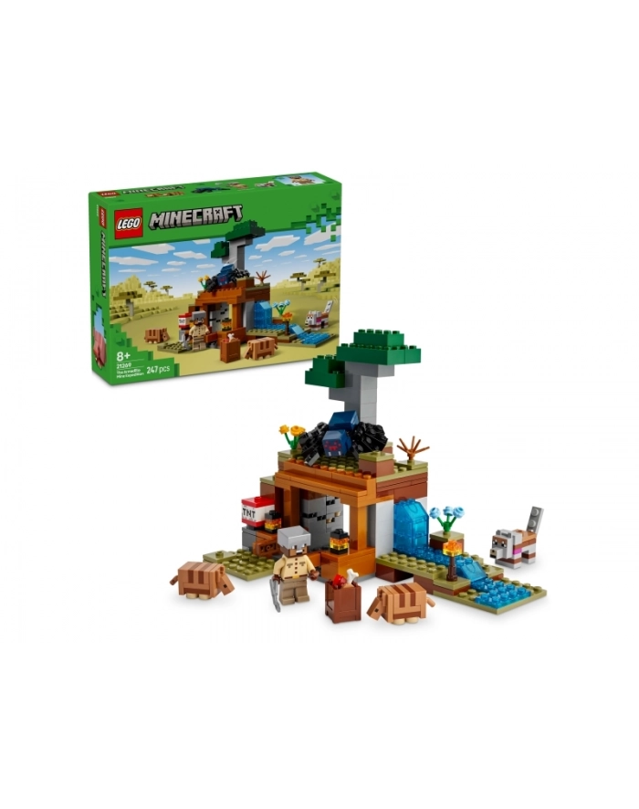 LEGO 21269 MINECRAFT Wyprawa do pancernikowej kopalni główny