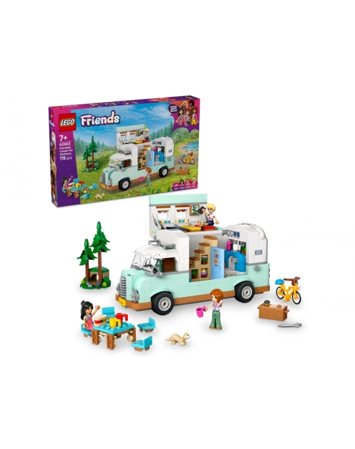 LEGO 42663 FRIENDS Przygoda w kamperze przyjaciół główny