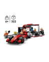 LEGO 60443 CITY F1 Pit stop i mechanicy z bolidem Ferrari - nr 3