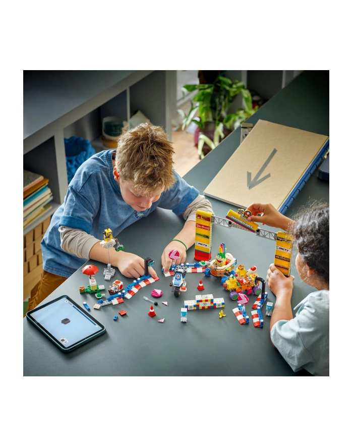 LEGO 72036 SUPER MARIO Mario Kart - Zestaw Baby Peach i Grand Prix główny