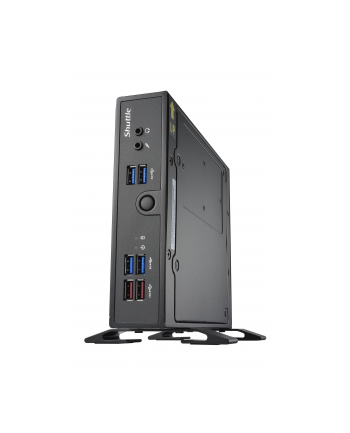 Shuttle DS50U XPC Slim Barebone PC, Intel Celeron 7305, DDR5, 2.5Gbit + 1Gbit, fanless, 24/7, 90 W