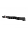 lanberg Listwa zasilająca  rack PDU 19 cali 1U  16A 5x230V  2m czarna C14 - nr 4