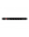 lanberg Listwa zasilająca  rack PDU 19 cali 1U  16A 5x230V  2m czarna C14 - nr 5