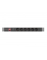 lanberg Listwa zasilająca rack PDU 19 cali 1U 16A 5xschuko 2m czarna - nr 4
