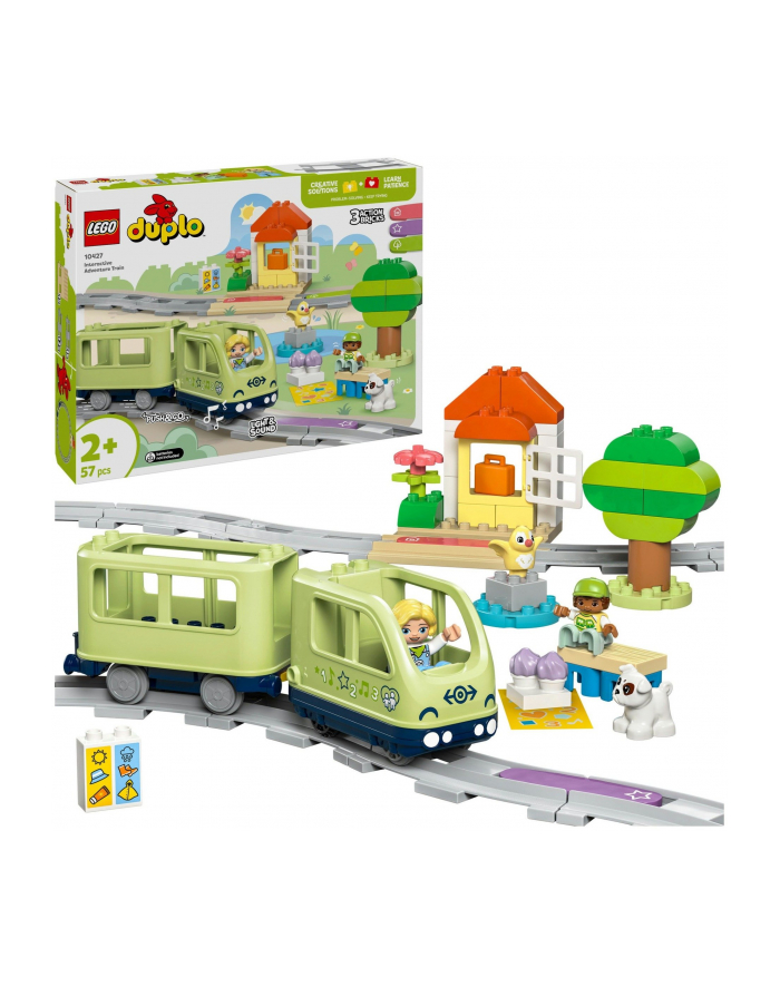LEGO 10427 DUPLO TOWN Przygoda z interaktywnym pociągiem główny