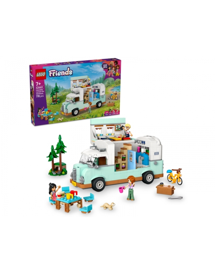 LEGO 42663 FRIENDS Przygoda w kamperze przyjaciół główny