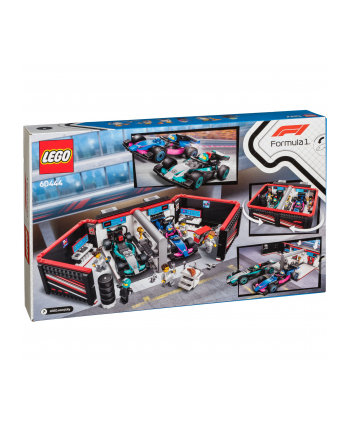 LEGO 60444 CITY F1 Garaż i bolidy Mercedes-AMG i Alpine nr 1