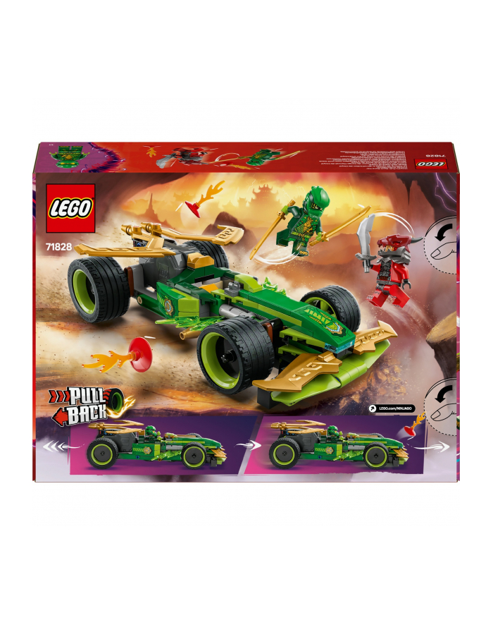 LEGO 71828 NINJAGO Samochód wyścigowy Lloyda z napędem typu pull-back główny