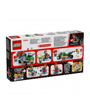LEGO 72034 SUPER MARIO Mario Kart - Baby Mario kontra Baby Luigi nr 2