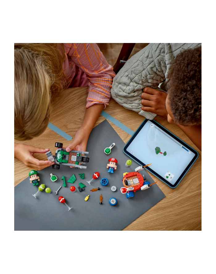 LEGO 72034 SUPER MARIO Mario Kart - Baby Mario kontra Baby Luigi główny