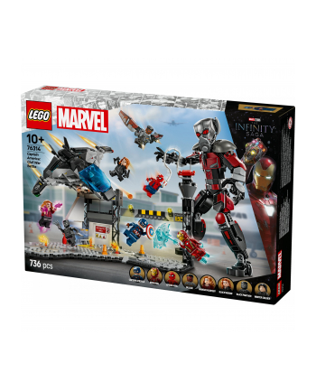 LEGO 76314 SUPER HEROES Kapitan Ameryka: Wojna bohaterów - bitwa