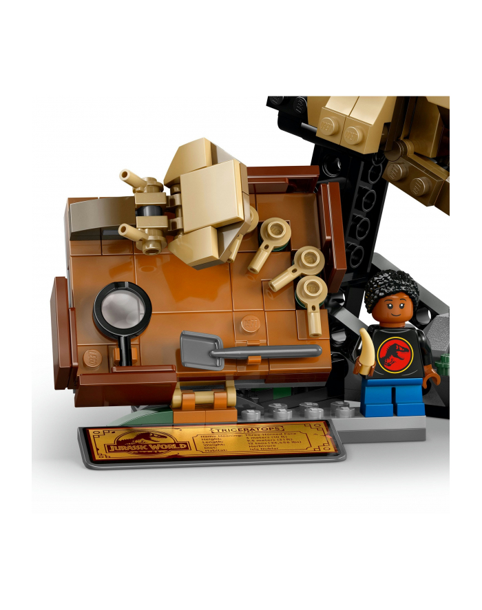 LEGO 76969 JURASSIC WORLD Szkielety dinozaurów: czaszka triceratopsa główny