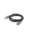 lanberg Kabel Displayport(M)-HDMI(M) 1M 4K czarno-srebrny - nr 1