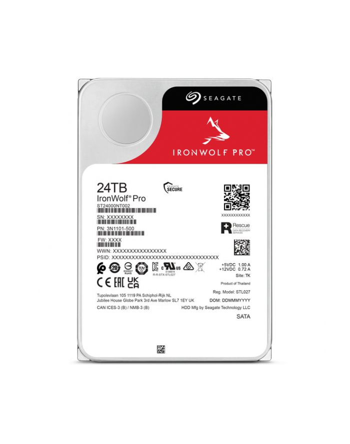 HDD Seagate IronWolf Pro 24TB SATA ST24000NT002 główny