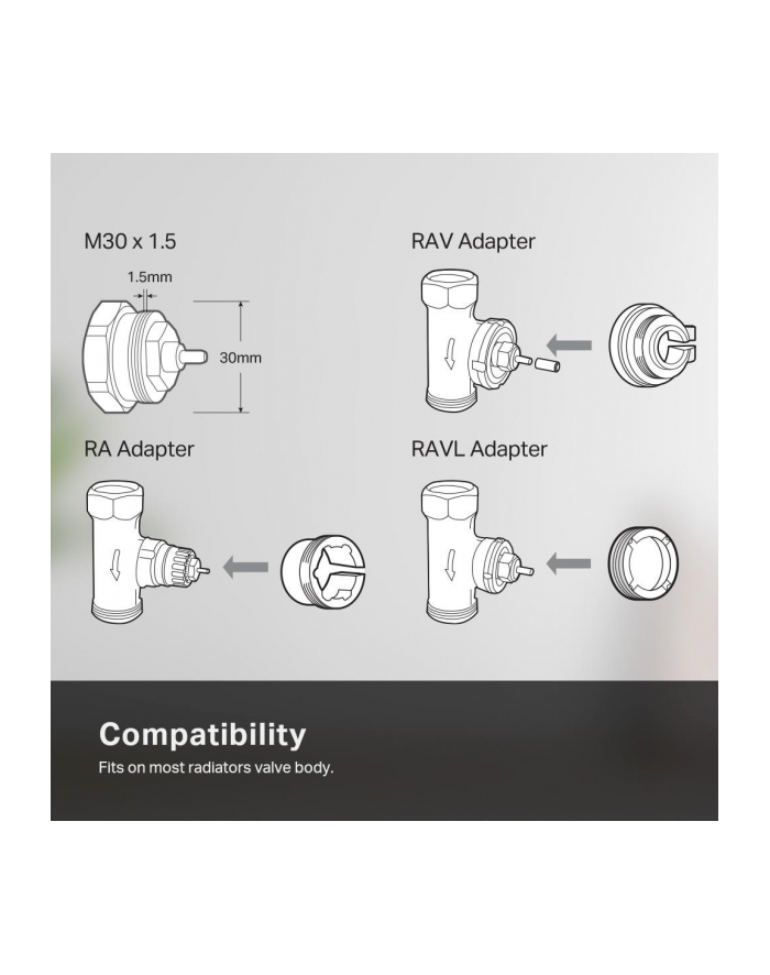tp-link Zawór termostatyczny KE100 główny