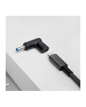 akyga Adapter PIN HP Wtyczka do zasilacza uniwersalnego AK-ND-C09 USB-C / 4.5 X 3.0 MM PIN HP