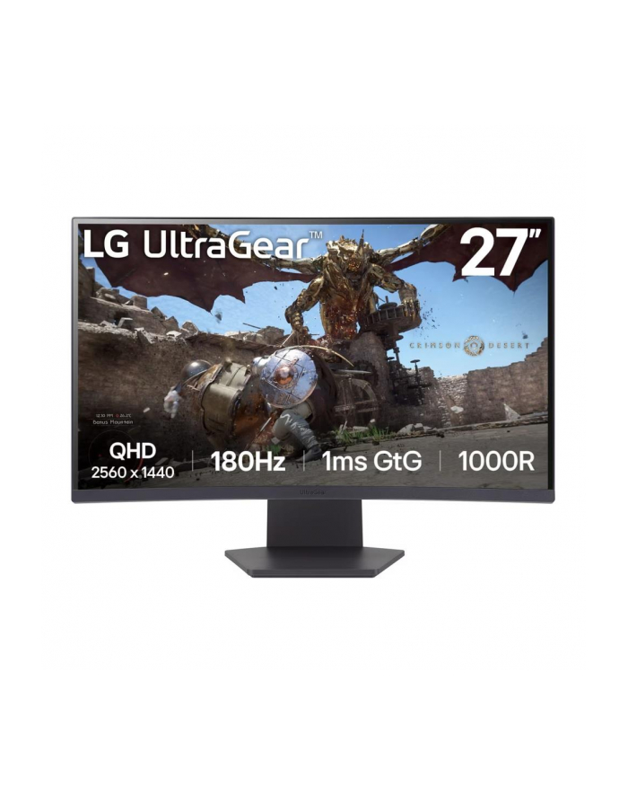 lg electronics Monitor 27GS60QC-B 27 cali QHD UltraGear główny