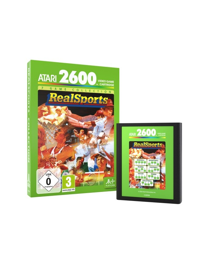 plaion Gra RealSports Collection (Atari 2600+) Cartridge główny