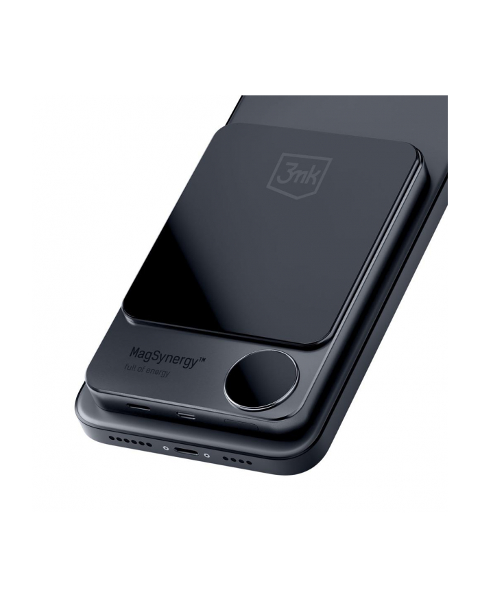 3mk Powerbank MagSynergy 10000mAh MagSafe ładowanie bezprzewodowe główny
