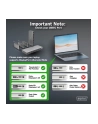 digitus Stacja dokująca USB Typ C 8-portów 2x HDMI 4K/60Hz PD 3.0 - nr 15